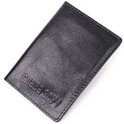 Шкіряна обкладинка для документів GRANDE PELLE 10х14х0,5 см acs0025763