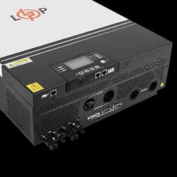 Гібридний сонячний інвертор (ДБЖ) LPW-HY-MAX-8000VA (8000Вт) 48V 80A MPPT 90-450V - мініатюра 4