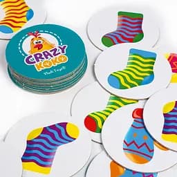 Настільна розважальна гра "Шкарпетки-Рукавички" VT8025-05 Crazy Koko Vladi Toys, в коробці (4820234764174) - мініатюра 3
