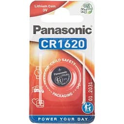 Батарея Panasonic CR 1620 BLI 1 Lithium
