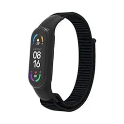 Ремінець Nylon Mi Band 3/4/5/6/7 Black ( 05 )