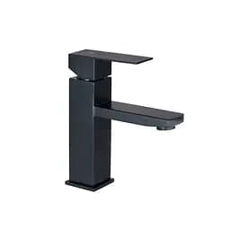 Смеситель для раковины Lidz Kubis 01D-BFS Black Черный матовый