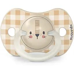 Пустушка Suavinex фізіологічна нічна 0-6 місяців 2 шт. лев (308211)