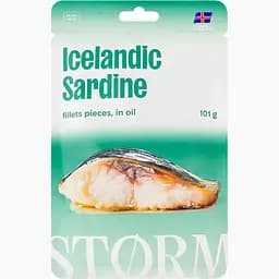 Филе исландской сардины Storm кусочки в масле 101 г