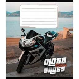 Зошит загальний "Мото" Leader 048-600216L-4 в лінію, 48 аркушів