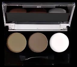 Набір для макіяжу брів LN Professional Brow Shadows Beauty Express Kit тон 01, 12 г - мініатюра 2