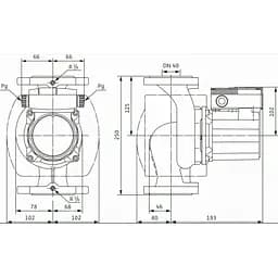 Циркуляційний насос Wilo TOP-Z 40/7 EM RG (2046637) - мініатюра 2