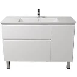 Тумба Мойдодир Baki 120-U з умивальником SU-120 Білий