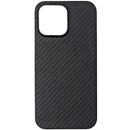 Чохол карбоновий iPhone 14 Pro Max WiWU Karbon Magnetic Case with MagSafe