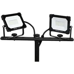 Прожектори Yato SMD LED на штативі 2x20 Вт 230 В 2x1900 Lm чорні (YT-818151) - мініатюра 4