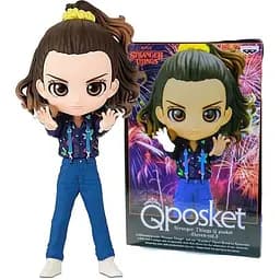Фігурка BanPresto Q Posket Одинадцять Eleven Дуже Дивні справи Stranger Thing vol.1 15 см SWT QP ST E 2023