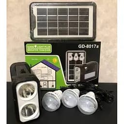 Ліхтар з сонячною батареєю та функцією power bank YJ-8018 8017S - мініатюра 7