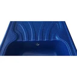 Мийка кухонна Valetti Art Aria 10L прямокутна композитна 640х440 мм синя - мініатюра 7
