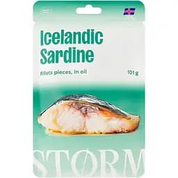 Філе ісландської сардини Storm шматочки в олії 101 г