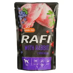 Влажный корм для собак Dolina Noteci Rafi из кролика с голубикой и клюквой 500 г (DN276-305286)