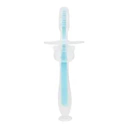 Силіконова зубна щітка Mumlove MGZ-0707(Blue) з обмежувачем - мініатюра 2