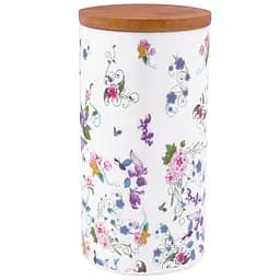 Ємність для сипучих продуктів Krauff Versailles з бамбуковою кришкою 20 см 1.3 л (21-244-050)