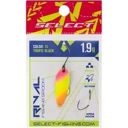Блешня Select Rival 1.9g 30mm #15 Tropic Black - мініатюра 2