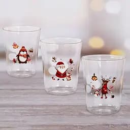 Склянка новорічна Happy Christmas, R32828, 400 мл