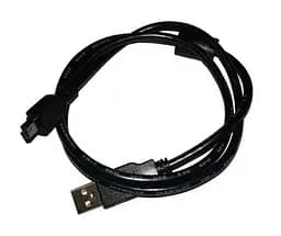 Кабель USB 2.0 AM – miniUSB (5P), 0.8 м, черный, Atcom (3793)