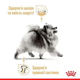 Вологий корм для дорослих собак породи Померанський шпіц Royal Canin Pomeranian Loaf 85 г (1256001) - мініатюра 3