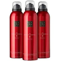 Набір пінок для душу Rituals The Ritual of Ayurveda Shower Foam Value Pack 220 мл 3 шт.