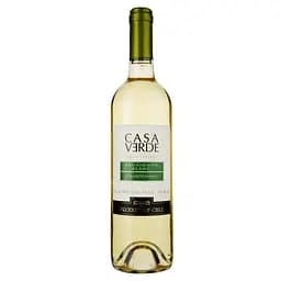 Вино Casa Verde Sauvignon Blanc Chardonnay біле напівсолодке 12% 0.75 л (478739)