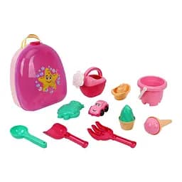 Набор для игры в песочнице ТехноК 0310TXK рюкзачок 13 элементов