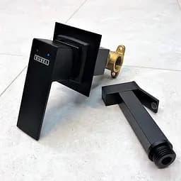 Набір для гігієнічного душу із змішувачем Dusel Gani Black 233989001, Чорний маовий - мініатюра 5
