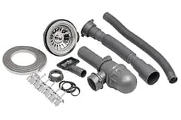 Кухонна мийка Brinex 5745 0,8 мм, врізна BRIN5745SAT08 - мініатюра 6