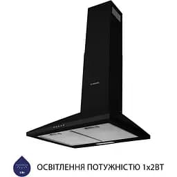 Витяжка Minola HK 5214 BL 700 LED - мініатюра 2
