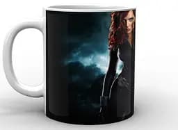 Кружка GeekLand Чорна вдова Black Widow Чорна Вдова ніч BW.02.009 - мініатюра 3