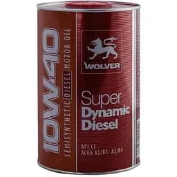 Олива Wolver Super Dinamic Diesel 10W-40 API CF 1 л (30241)