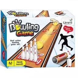 Настільна інтерактивна гра Ummi 707-123 Bowling Game Brown - мініатюра 2