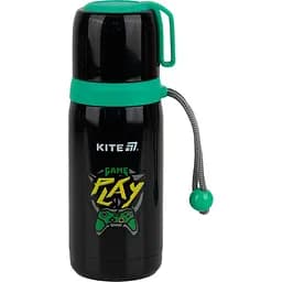 Термос Kite Cyber 350 мл чорно-зелений (K25-301-1)