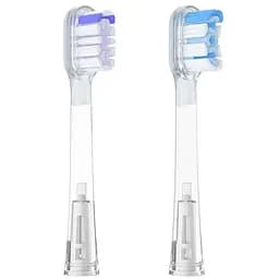 Змінні насадки для електричної зубної щітки Hoco HP64 Acoustic (2шт) Transparent