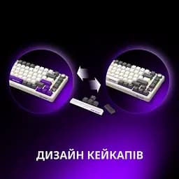 Клавіатура Lorgar KBP7075W Wireless Pro 75% Exploded Beige EN/UA (LRG-KBP7075W-RT-US) - мініатюра 11