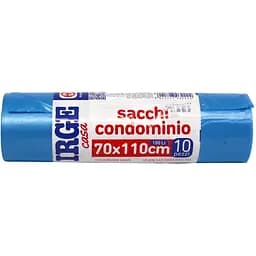 Мусорные пакеты Irge синие 100 л 10 шт