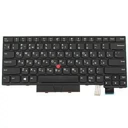 Клавіатура для ноутбука LENOVO (ThinkPad: T480) rus, black (оригінал) - мініатюра 2