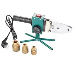 Паяльник для пластиковых труб Bergerr B06 800W кейс с насадками 20-32 мм 30412