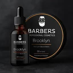 Набір для догляду за бородою Barbers Brooklyn 80 мл - мініатюра 5