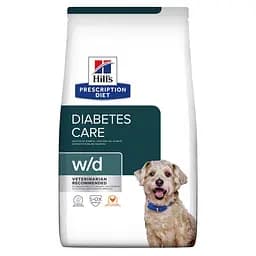 Сухий корм Hill’s Prescription Diet w/d для собак при цукровому діабеті з куркою 10 кг