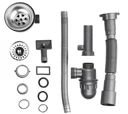 Кухонна мийка Brinex 6060-R 0.6 мм, накладна BRIN6060RSAT06 - мініатюра 6