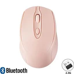 Акумуляторна бездротова мишка Xiaomi Sensitive Bluetooth Mouse 2.4G Dual-Mode Pink - мініатюра 2