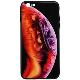 Чохол-накладка Toto Print Glass Space Case Apple iPhone 6/6s Amethyst