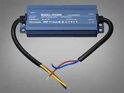 Герметичный блок питания 12В, для подключения LED ленты, 36Вт, 3А