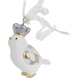 Декоративна прикраса на ялинку Lefard Пташка 7 см (191-066)