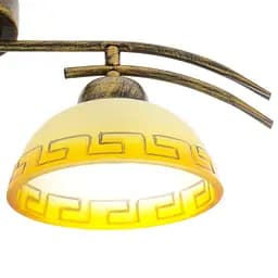 Люстра стельова Brille в спальню E27 60W BR (BKL-164C/2) - мініатюра 2