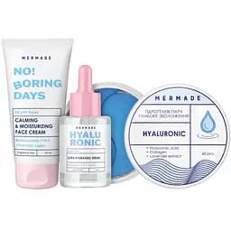 Комплекс Mermade Ultimate Hydration для глубоко увлажнения кожи Крем для лица Bioflavonoids &amp; Vitamin E 50 мл + Сыворотка 4D Hyaluronic Acid &amp; PatcH2O 30 мл + Патчи 60 шт.