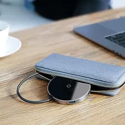 Бездротовий зарядний пристрій Baseus Circular Xiaomirror Wireless Charger Hub Type-C to USB3.0+USB2.0 Type-C WXJMY-0G - мініатюра 4